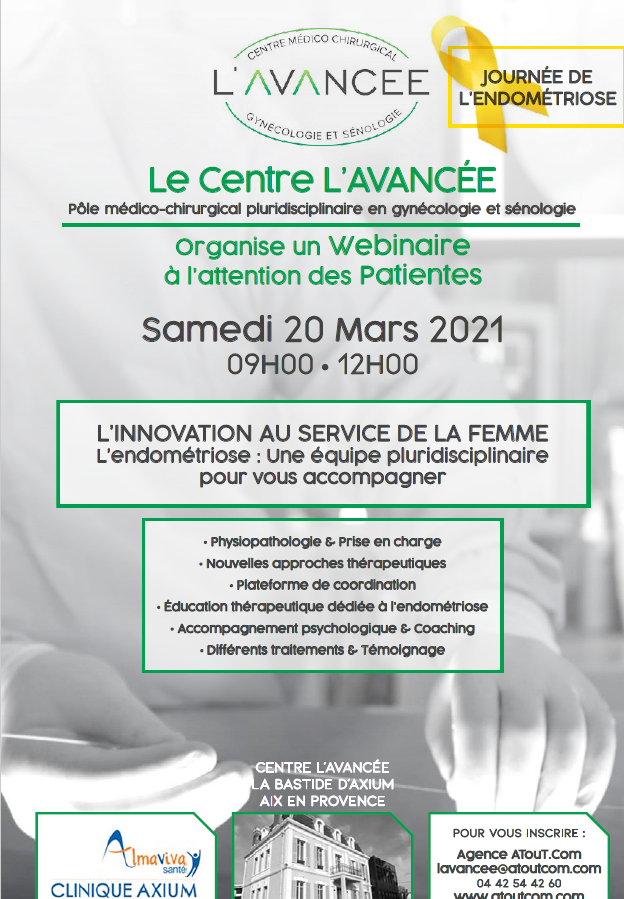 Journée de l'endométriose Webinaire du samedi 30 mars 2