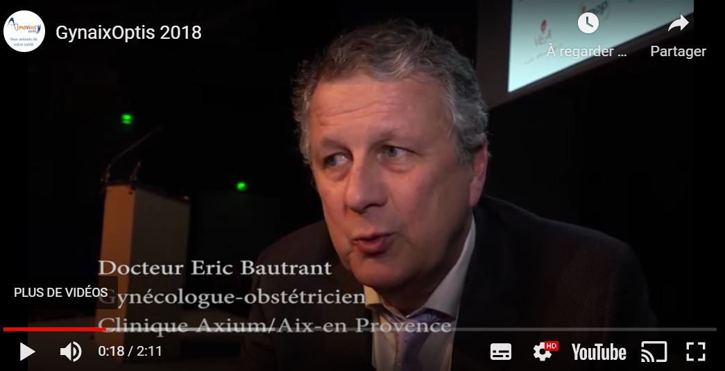 Consulter la vidéo de l'intervention du Dr Bautrant sur la descente d'organe